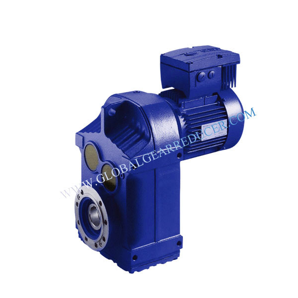 F97 F107 F127 Parallel Shaft Helical Gear Reducer with 220V 380V Electric Motor