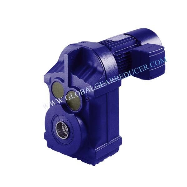 F Series Flange Mounted Helical Geared Motor with Hollow Output Shaft